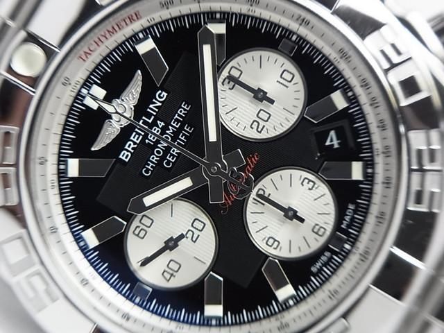 BREITLING ブライトリング クロノマット 44 AB0110 ブラック ブライトリング クロノマット44 ブラック×シルバー AB0110