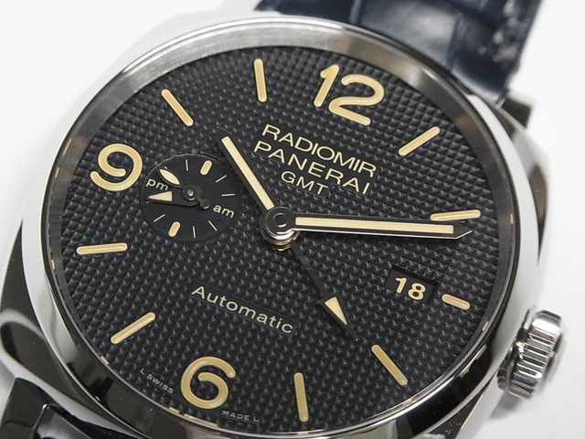 パネライ ラジオミール 1940 3DAYS・GMT アッチャイオ PAM00627 - 腕時計専門店THE-TICKEN(ティッケン)  オンラインショップ