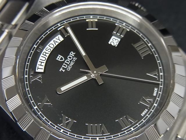 チューダー ロイヤル・デイトデイ ブラックローマン 41MM 28600