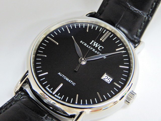 IWC ポートフィノ・オートマチック ブラック IW356305 - 腕時計専門店 