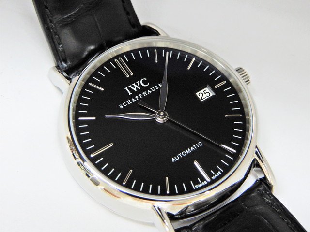 IWC ポートフィノ・オートマチック ブラック IW356305 - 腕時計専門店 