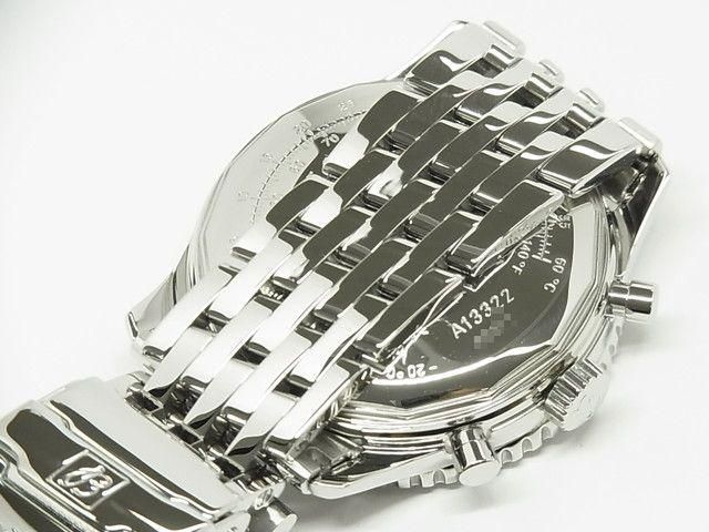 【美品】ブライトリング オールドナビタイマー A13322 黒文字盤 ギャラ付 ブライトリング オールドナビタイマー ブラック文字盤 ブレス