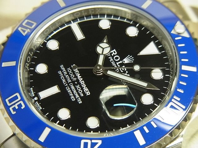 ロレックス　126619LB　サブマリーナデイト　ブルーベゼル　18KWG　2022年 - 腕時計専門店THE-TICKEN(ティッケン)  オンラインショップ