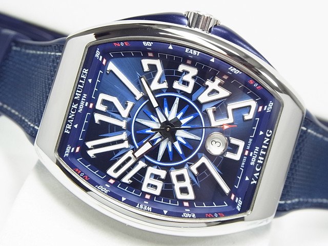 フランク・ミュラー ヴァンガード ヨッティング ブルー 正規品 Ref.V45SCDTYACHTING ACBL - 腕時計専門店THE-TICKEN(ティッケン)  オンラインショップ