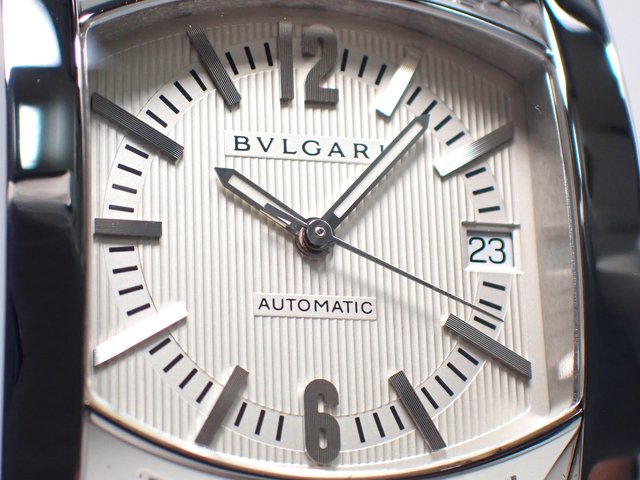 銀座店 ブルガリ アショーマ デイト 自動巻き 腕時計 91784