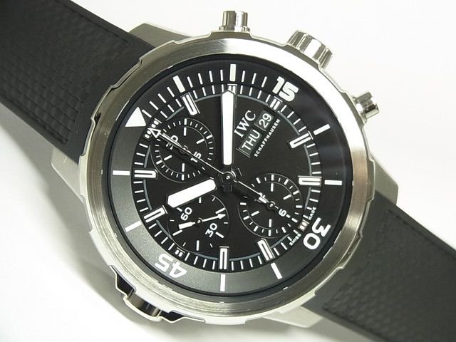 IWC アクアタイマー・クロノグラフ ブラック文字盤 IW376803 - 腕時計専門店THE-TICKEN(ティッケン) オンラインショップ