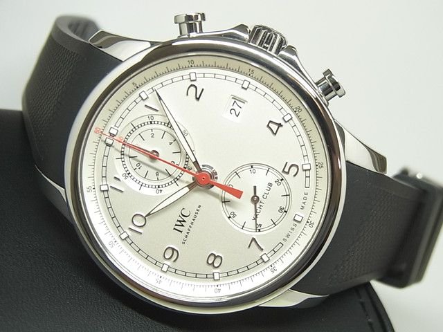 IWC ポルトギーゼ・ヨットクラブ シルバー文字盤 IW390502 メーカーOVH