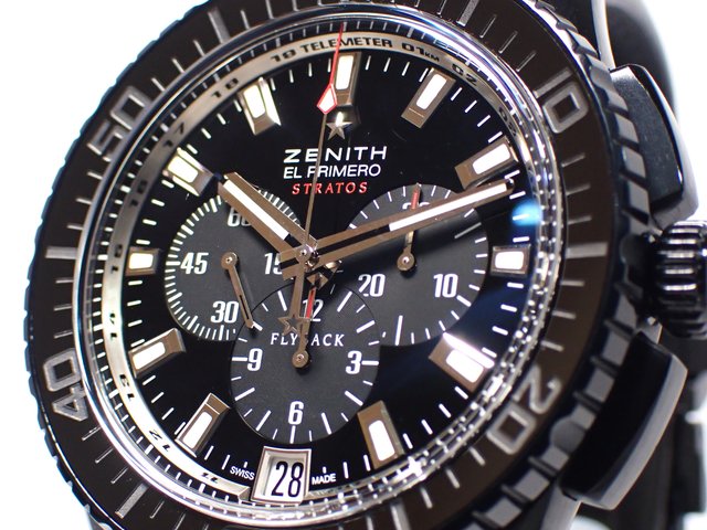 ゼニス エルプリメロ ストラトス フライバッククロノ 正規品 - 腕時計専門店THE-TICKEN(ティッケン) オンラインショップ