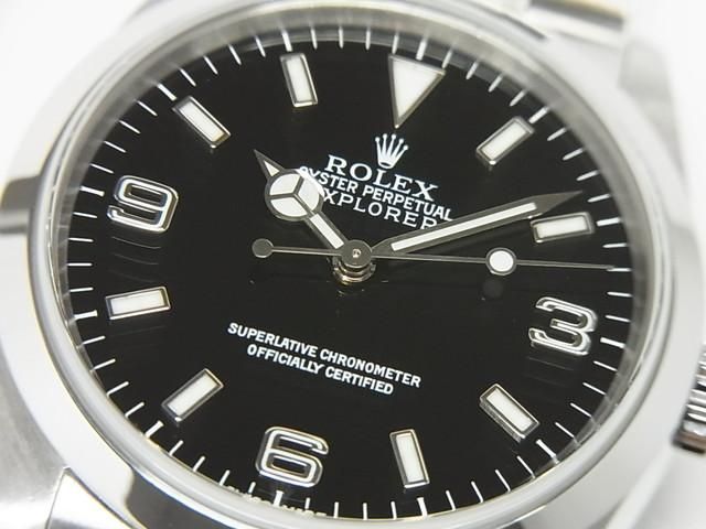 ロレックス　エクスプローラー１ Ref.114270 K番 ロレックス エクスプローラーI Ref.114270 K番 - 腕時計専門店
