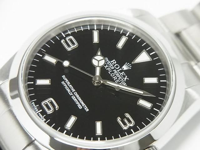 ロレックス エクスプローラーI 36MM REF.114270 K番 - 腕時計