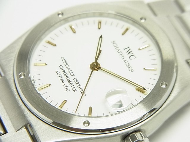IWC インヂュニア オートマチック 34MM ホワイト文字盤 REF.3521-001 - 腕時計専門店THE-TICKEN(ティッケン)  オンラインショップ