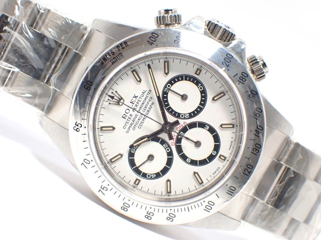 ロレックス デイトナ エル・プリメロ ホワイト Ref.16520 U番 - 腕時計