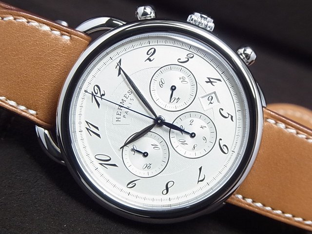 エルメス アルソー クロノグラフ 43MM 正規品 - 腕時計専門店THE