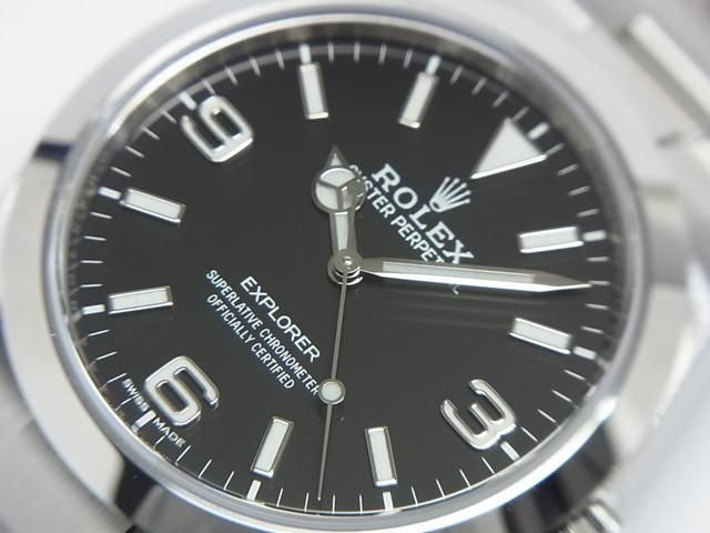 ロレックス エクスプローラーI 39MM 後期型 Ref.214270 未使用品 保護