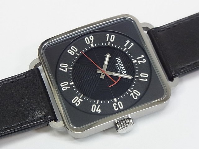 エルメス カレ アッシュ ブラック 38MM Ref.W045777WW00 - 腕時計専門