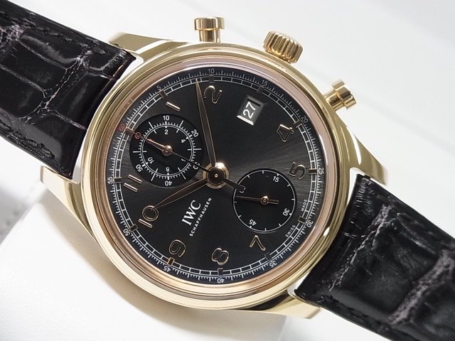 IWC ポルトギーゼ・クロノグラフ クラシック 18KRG IW390405 正規品