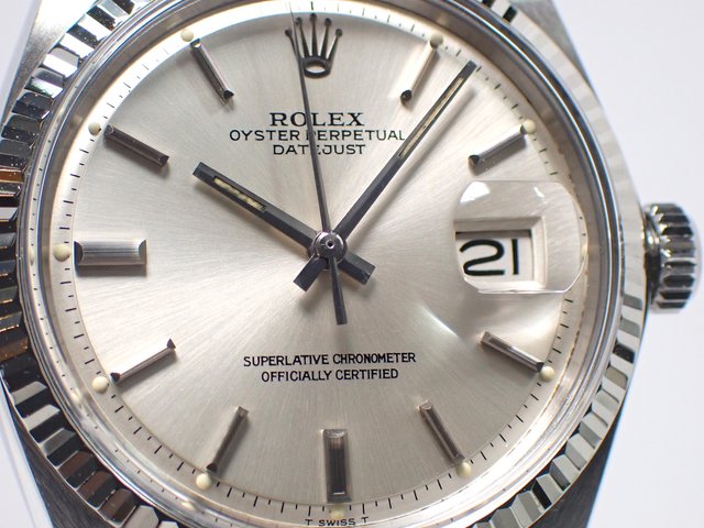 ロレックス デイトジャスト WGベゼル 1601/4 '67年頃製 - 腕時計専門店