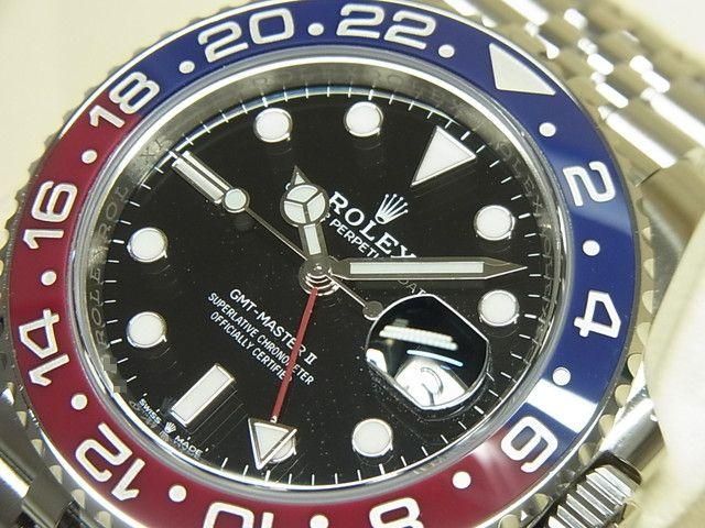 ロレックス GMTマスターII 126710BLNR [ジュビリーブレスレット