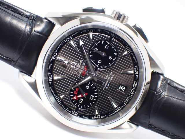 オメガ シーマスター アクアテラ 150M コーアクシャル クロノメーター GMT クロノグラフ 43MM -  腕時計専門店THE-TICKEN(ティッケン) オンラインショップ