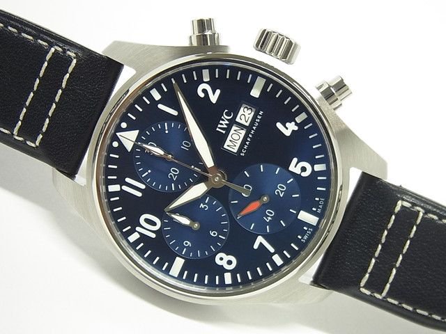 IWC パイロット・ウォッチ・クロノグラフ 41 ブルー IW388101 - 腕時計