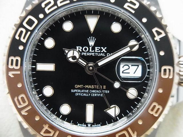 未使用 超美品 ROLEX ロレックス GMTマスターII 126711CHNR