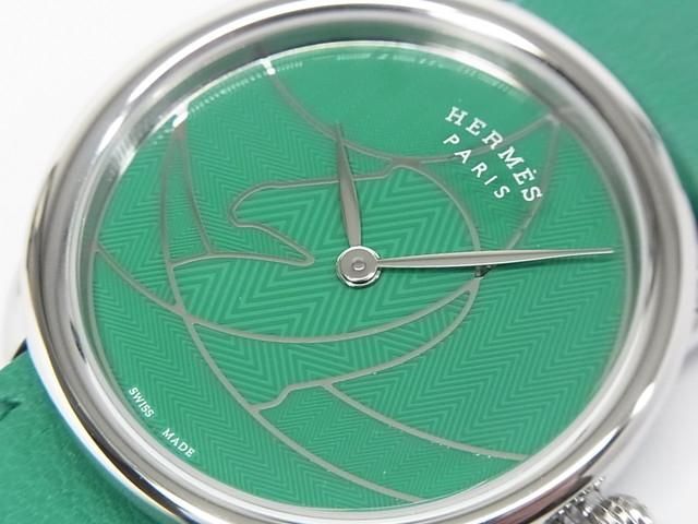 HERMES グリーンレザー 腕時計 楽天市場】グリーン（ブランドエルメス）（腕時計）の通販