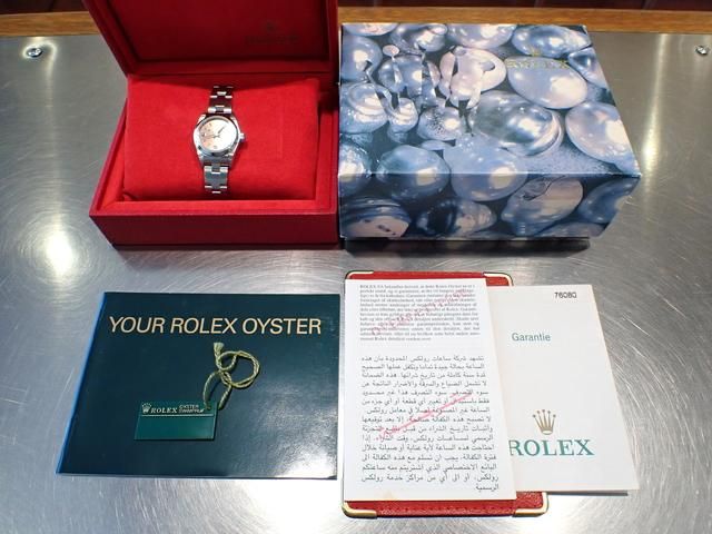 ロレックス オイスターパーペチュアル ピンク 3・6・9 レディース