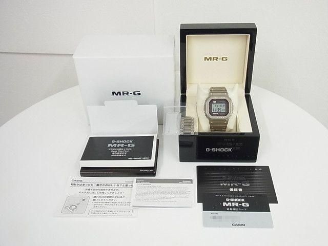 カシオ G-ショック MRG-B5000シリーズ チタン 「極(きわみ カシオ G-ショック MRG-B5000シリーズ チタン 「極(きわみ