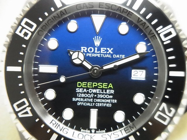 ロレックス シードゥエラー・ディープシー Dブルーダイヤル 126660 正規品 - 腕時計専門店THE-TICKEN(ティッケン) オンラインショップ