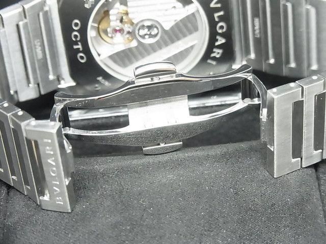 ブルガリ オクト ローマ ウォッチ 41MM グレー SS×18KPG 正規品