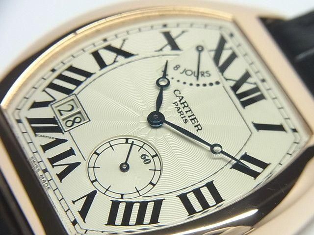 カルティエ トーチュ XL パワーリザーブ 8デイズ 18KPG W1545851