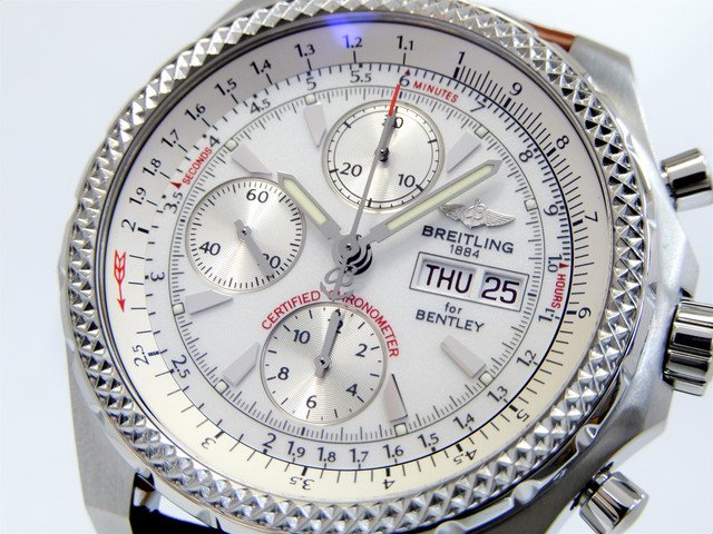 ブライトリング ベントレー GT レーシング デイデイト - 腕時計専門店 