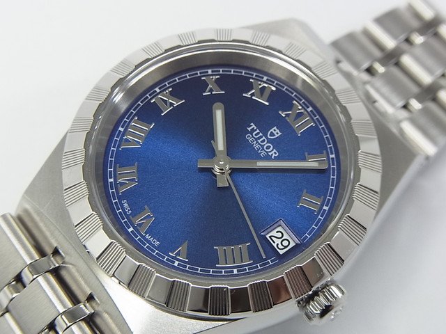 チューダー　28400　ロイヤル　34MM　ブルーローマン - 腕時計専門店THE-TICKEN(ティッケン) オンラインショップ