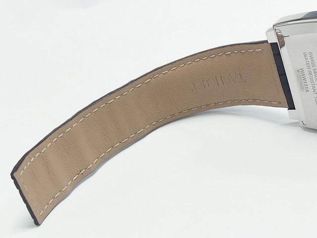 タグ・ホイヤー モナコ クォーツ 37MM ブラック 正規品 WAW131A