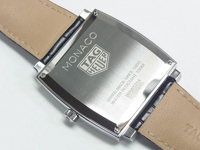 タグ・ホイヤー モナコ クォーツ 37MM ブラック 正規品 WAW131A