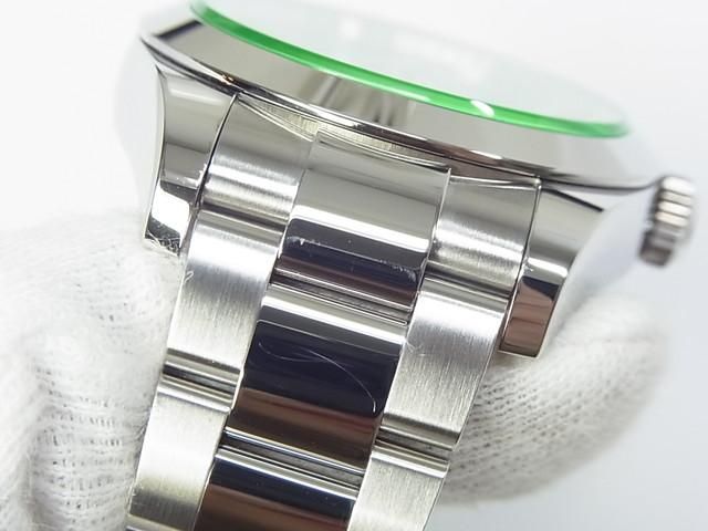 ロレックス ミルガウス Zブルー グリーンサファイア 116400GV '19年