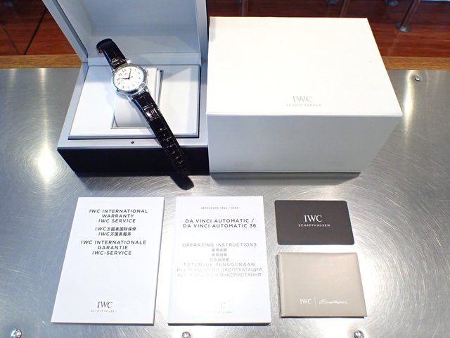 IWC ダ・ヴィンチ・オートマティック IW356601 正規品 - 腕時計専門店THE-TICKEN(ティッケン) オンラインショップ