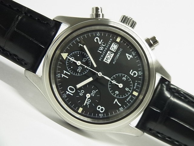 IWC フリーガー・クロノグラフ 革ベルト 3706-003 正規品 - 腕時計専門 