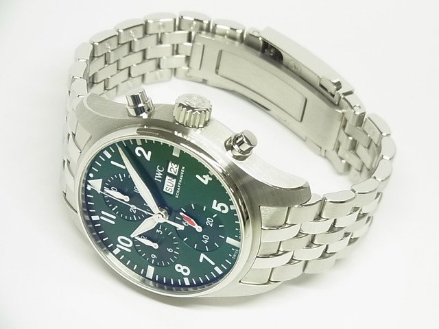 IWC パイロットウォッチ・クロノグラフ 41 グリーンダイヤル IW388104 - 腕時計専門店THE-TICKEN(ティッケン)  オンラインショップ