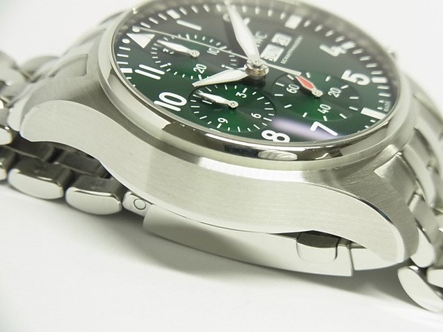 IWC パイロットウォッチ・クロノグラフ 41 グリーンダイヤル IW388104 - 腕時計専門店THE-TICKEN(ティッケン)  オンラインショップ