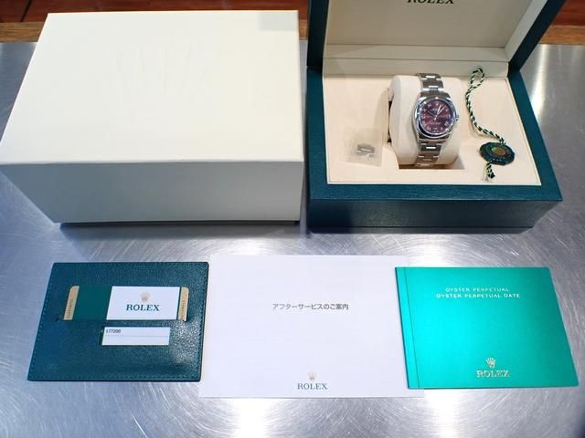 Rolex(ロレックス) 177200 オイスター 青板 31mm 楽天市場】オイスターパーペチュアル 177200の通販