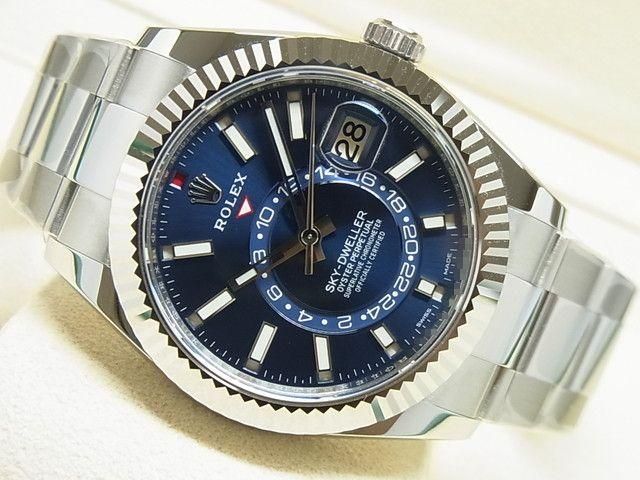 ロレックス スカイドゥエラー ブルーダイヤル 326934 '22年購入未使用