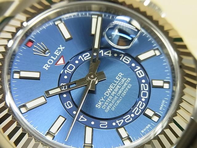 ロレックス スカイドゥエラー ブルーダイヤル 326934 '22年購入未使用