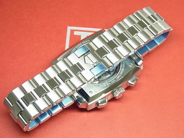 TAG HEUER モナコ キャリバー ホイヤー02 クロノグラフ 未使用品 メンズ 腕時計 メンズ腕時計