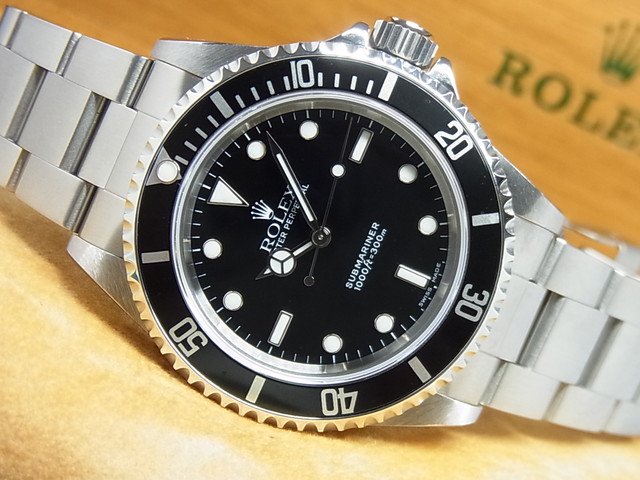 ロレックス サブマリーナ・ノンデイト 14060 P番 正規品 - 腕時計専門 ...
