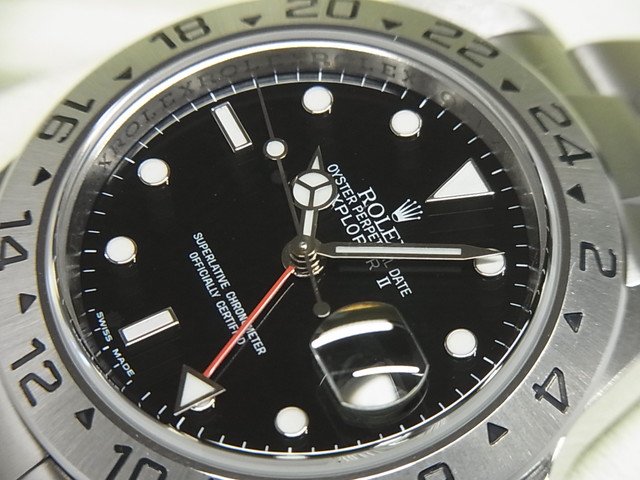 ロレックスエクスプローラ2 腕時計 M番 2009年 ルーレット文字番