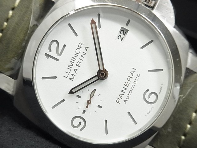 パネライ ルミノール・マリーナ1950 3DAY'S 44MM ホワイト PAM01314 未使用品 - 腕時計専門店THE-TICKEN(ティッケン)  オンラインショップ