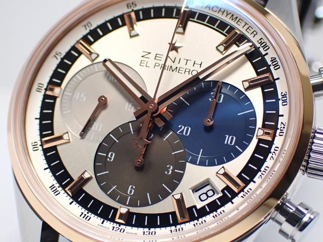 ゼニス クロノマスター エル・プリメロ 38MM SS×RG 正規品 ゼニス クロノマスター エル・プリメロ 38MM SS×RG 正規品