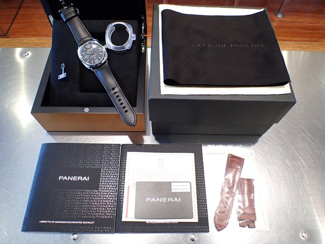 パネライ ラジオミール・ブラックシール ロゴ PAM00380 T番 正規品 - 腕時計専門店THE-TICKEN(ティッケン) オンラインショップ