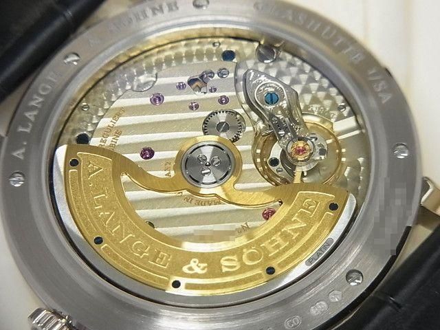 ランゲ&ゾーネ サクソニア・ムーンフェイズ 18KWG ブラック文字 ランゲ&ゾーネ サクソニア・ムーンフェイズ 18KWG ブラック文字